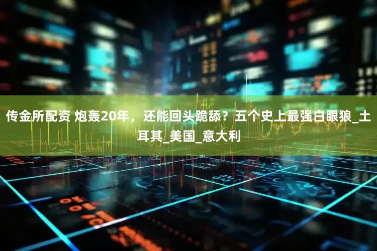 传金所配资 炮轰20年，还能回头跪舔？五个史上最强白眼狼_土耳其_美国_意大利