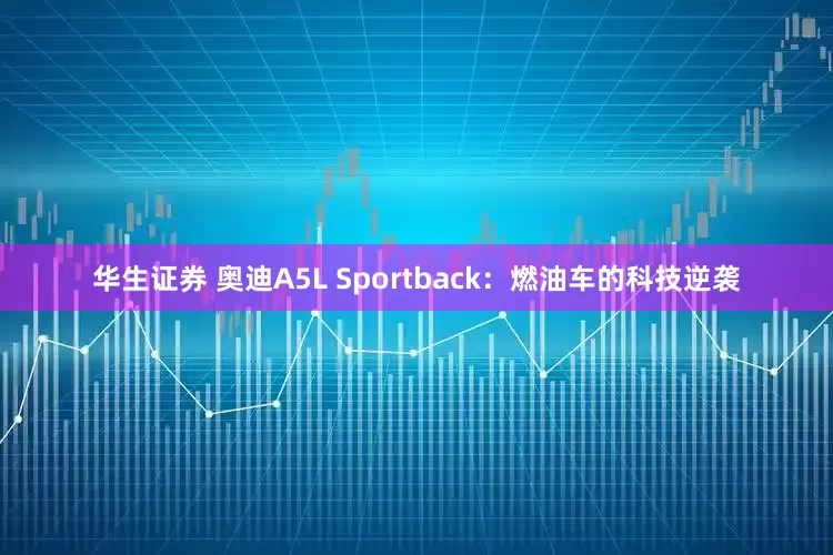 华生证券 奥迪A5L Sportback：燃油车的科技逆袭