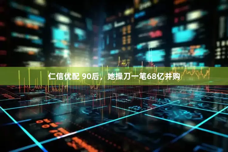 仁信优配 90后，她操刀一笔68亿并购