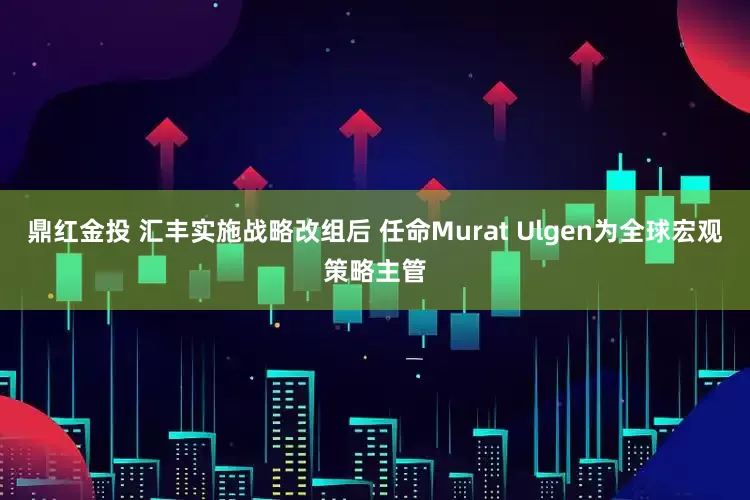 鼎红金投 汇丰实施战略改组后 任命Murat Ulgen为全球宏观策略主管