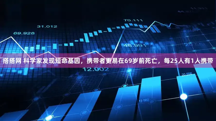 搭搭网 科学家发现短命基因，携带者更易在69岁前死亡，每25人有1人携带